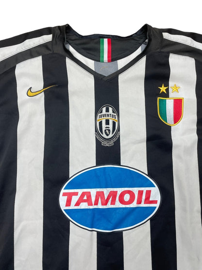 Juventus Home Shirt 2005/6 - 7/10 - XL