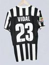 Juventus Maillot Domicile 2013/14 Vidal #23 Signé (M)