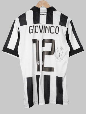 Juventus Home Shirt 2014/15 Giovinco 12 Signed (L)