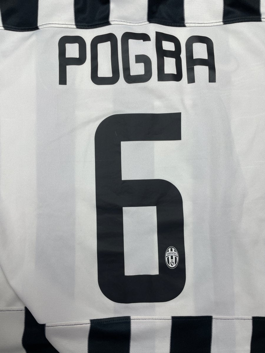 Juventus Home Shirt 2014/15 Pogba #6 - 10/10 - L