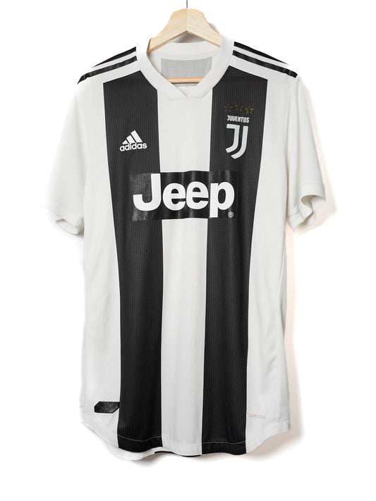 Juventus Home Shirt 2018/19 Player Issue (L)
