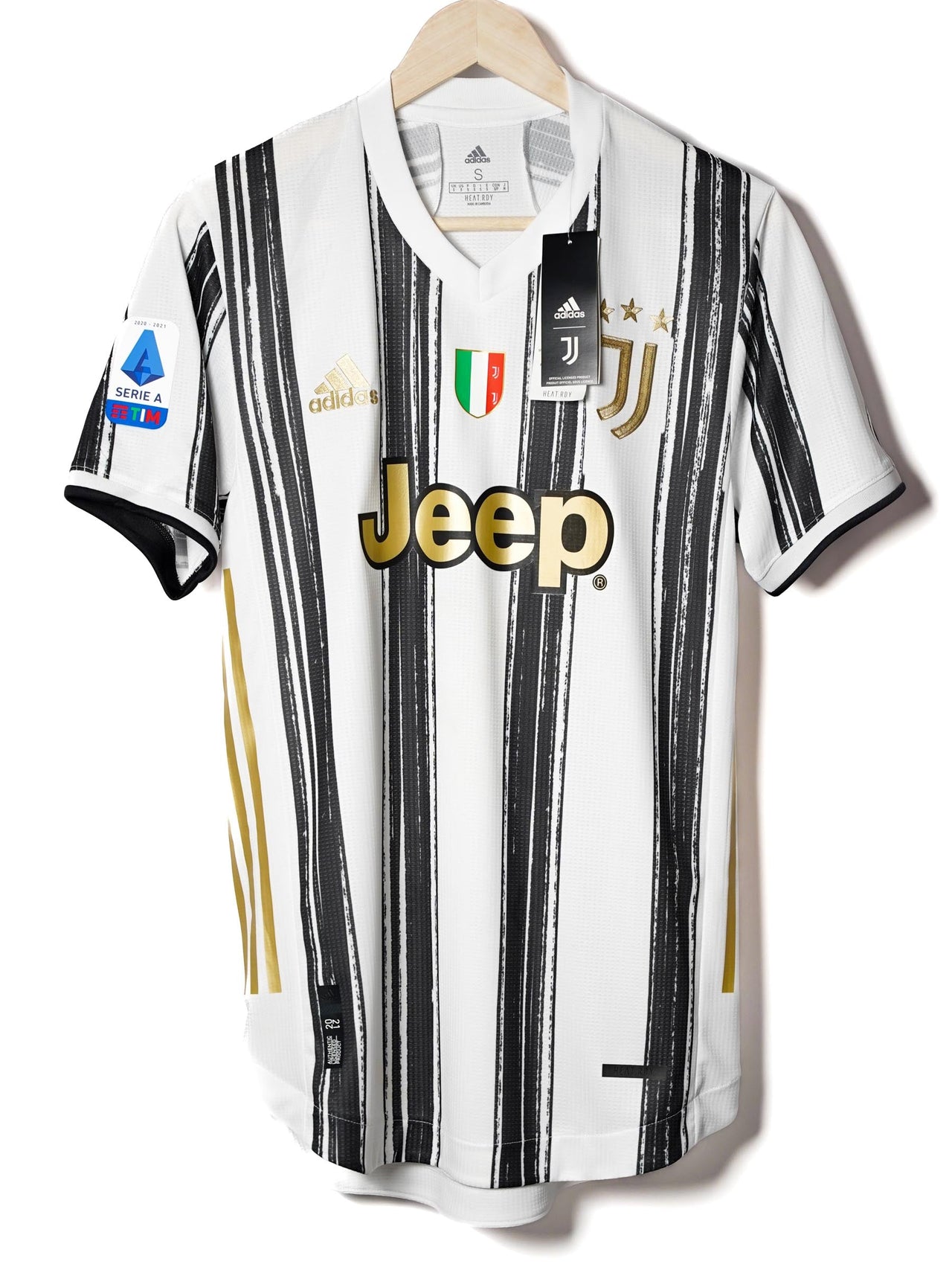 Juventus Home Shirt Authentic Version 2020/21 Ronaldo 7 BNWT (S)