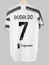 Juventus Home Shirt Authentic Version 2020/21 Ronaldo 7 BNWT (S)