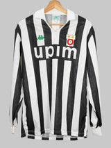 Juventus Home Shirt L/S 1990/91 (L)