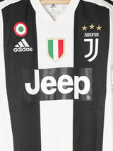 Juventus Signed Home Shirt 2018/19 Ronaldo 7 (M)