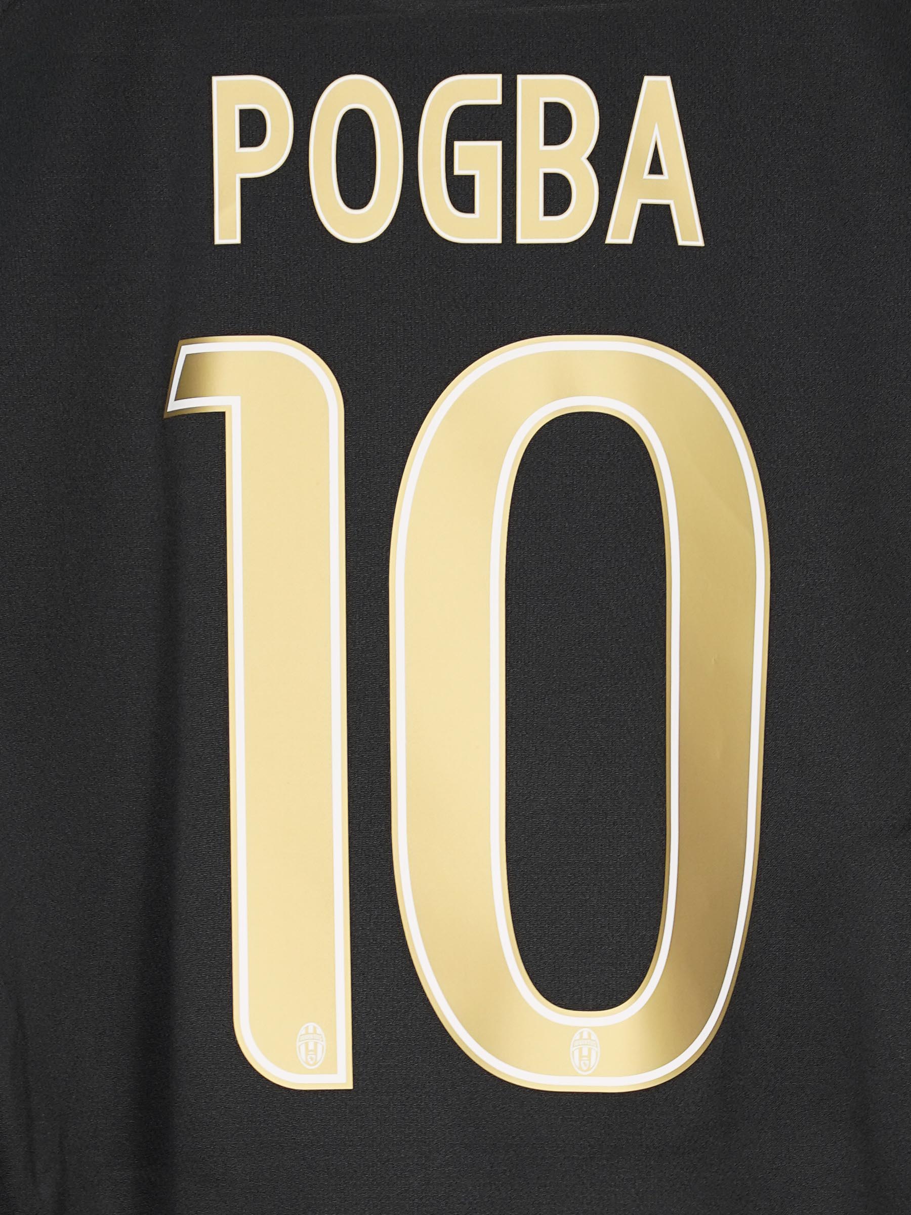 2015/16 Juventus Pogba #10 Third Shirt BNWT (S) Adidas | First11
