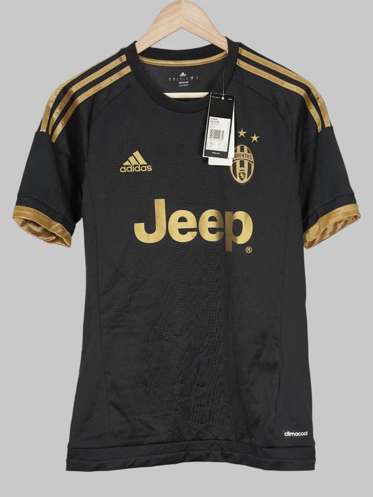 2015/16 Juventus Pogba #10 Third Shirt BNWT (S) Adidas | First11