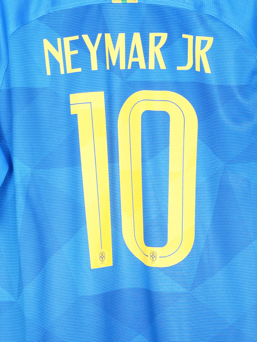 2018/19 Brazil Neymar Jr #10 Away Shirt (XL)