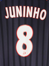 2002/3 Lyon Juninho #8 Away Shirt (L)