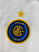 2004/05 Inter Milan Adriano #10 Away Shirt L/S Signed (L)
