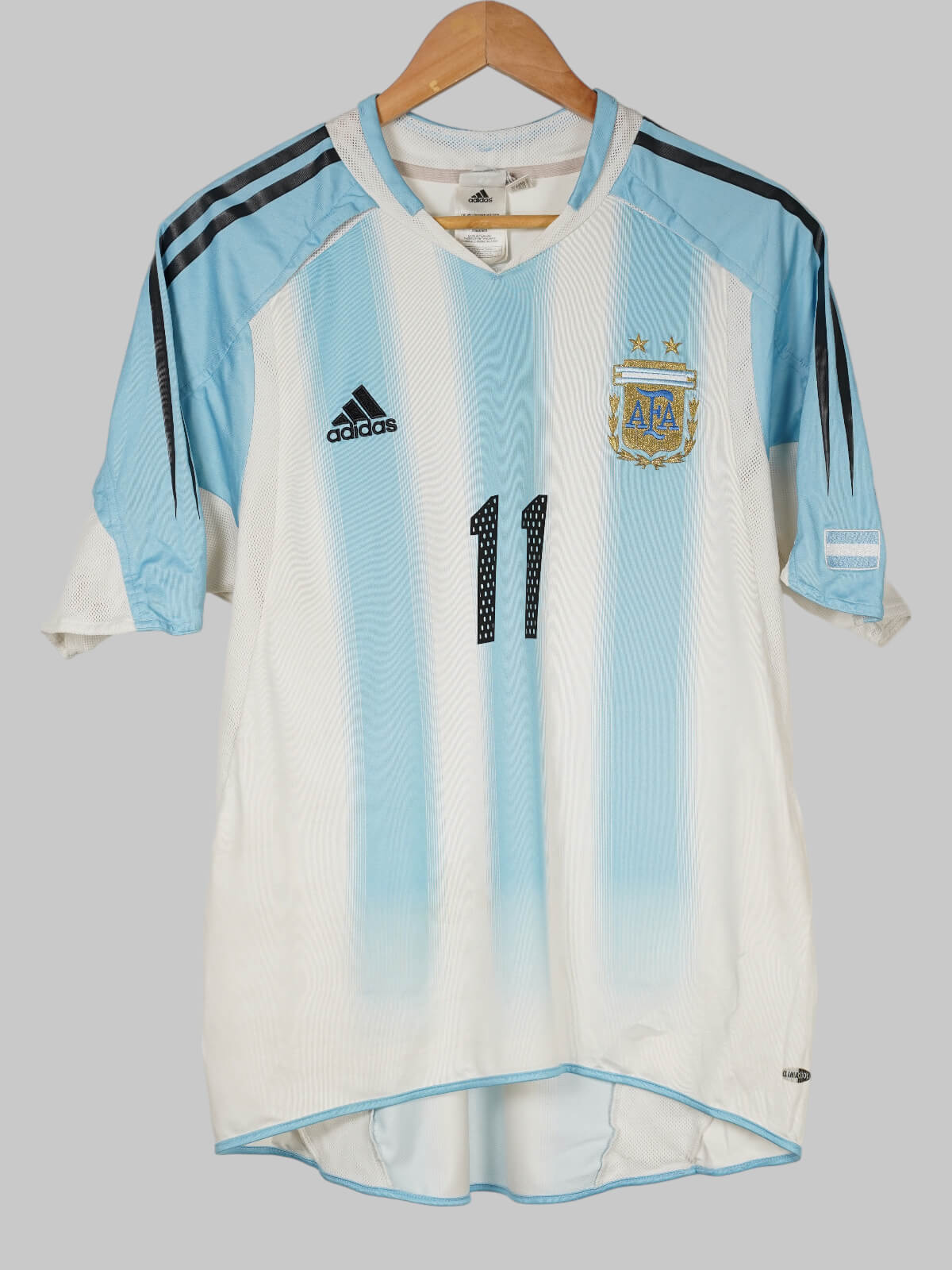 Argentina Home Shirt 2004/5 Tevez #11 (M)