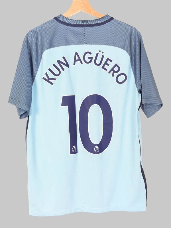 2016/17 Manchester City Kun Agüero #10 Heimtrikot (L) Nike