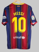 2020/21 Barcelona Messi #10 Home Shirt (L)