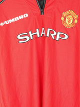 1998/2000 Manchester United Beckham #7 Home Shirt (XL)