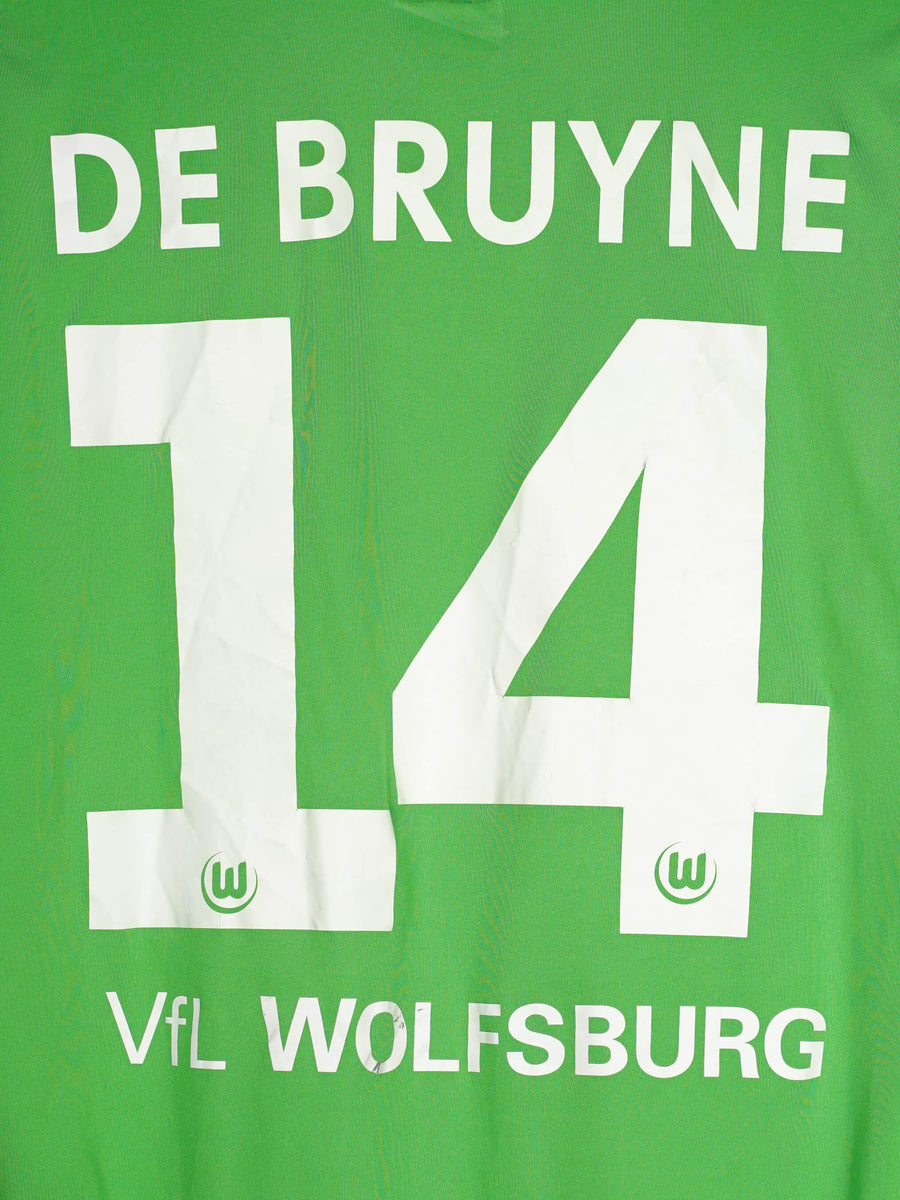 2014/15 Wolfsburg Home Shirt De Bruyne #14 (XL)