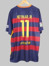 2015/16 Barcelona Neymar Jr #11 Home Shirt (XXL)