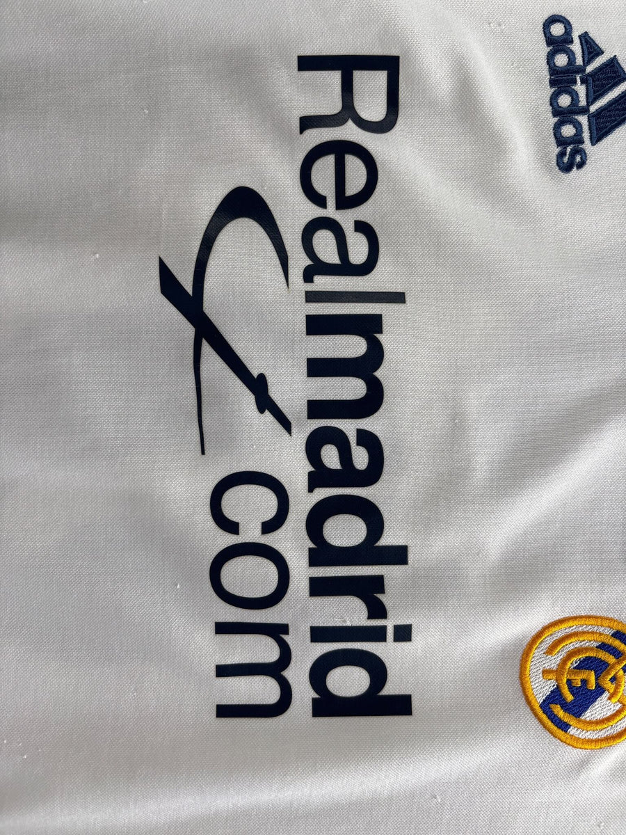 2001/02 Real Madrid Zidane #5 Home Shirt (L)