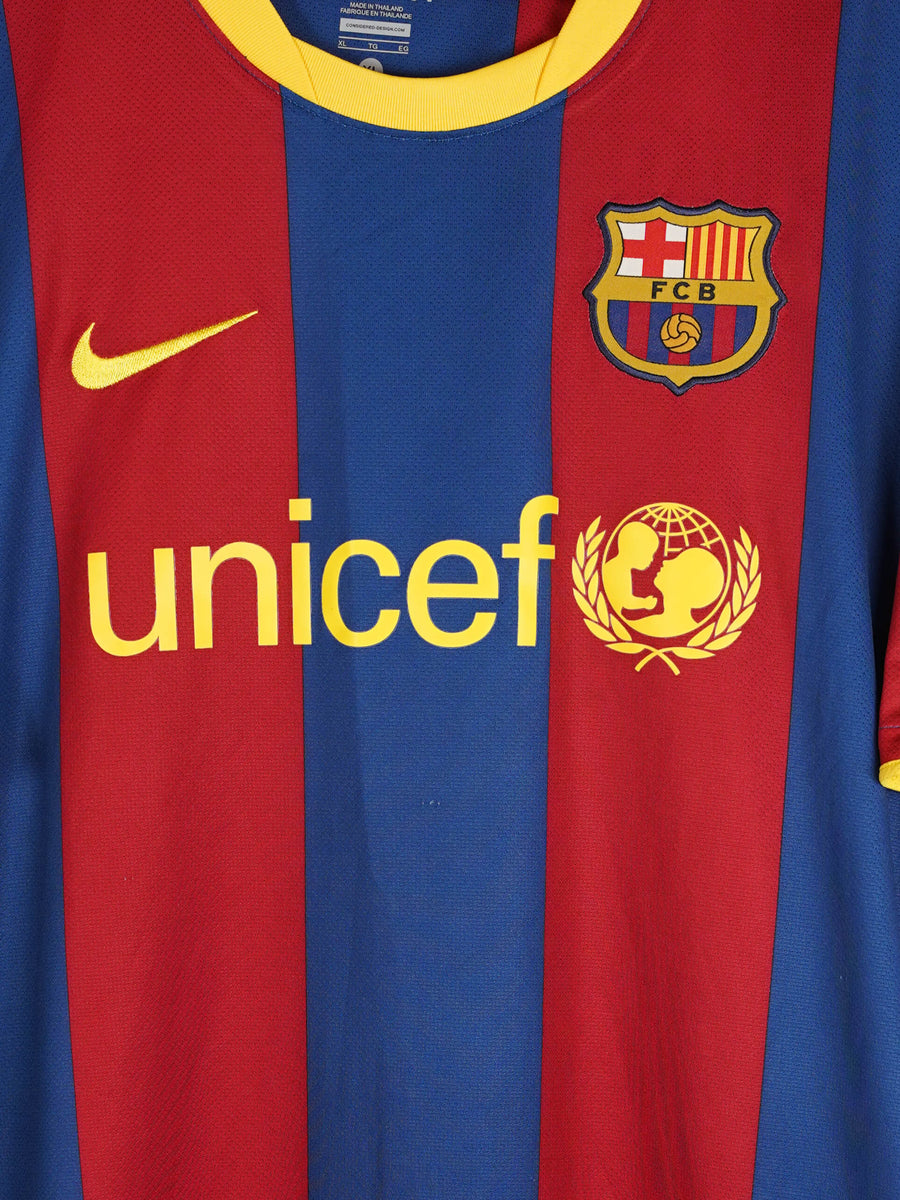 2010/11 Barcelona Messi #10 Home Shirt (XL)