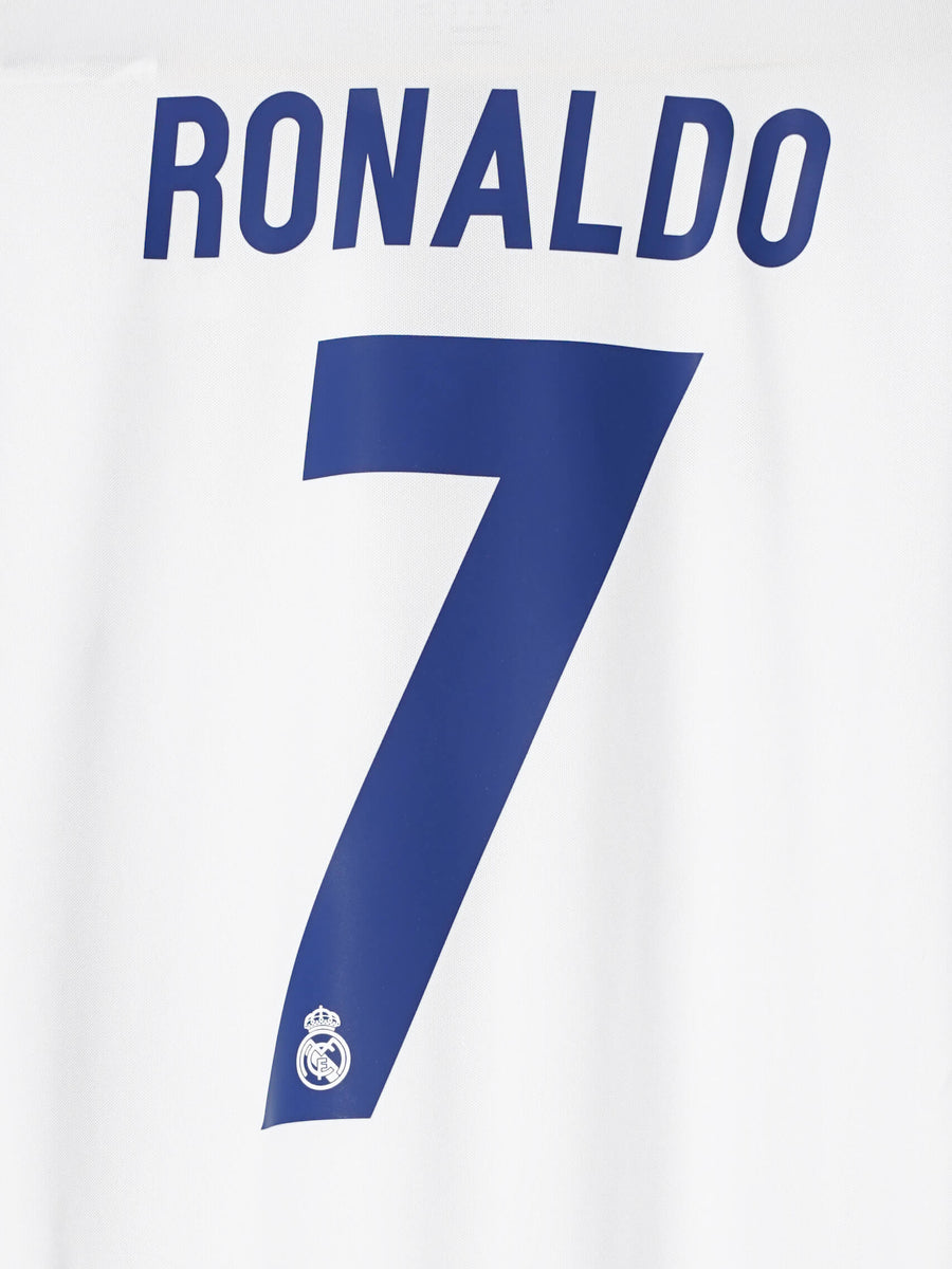 2016/17 Real Madrid Ronaldo #7 Home Shirt L/S (M)