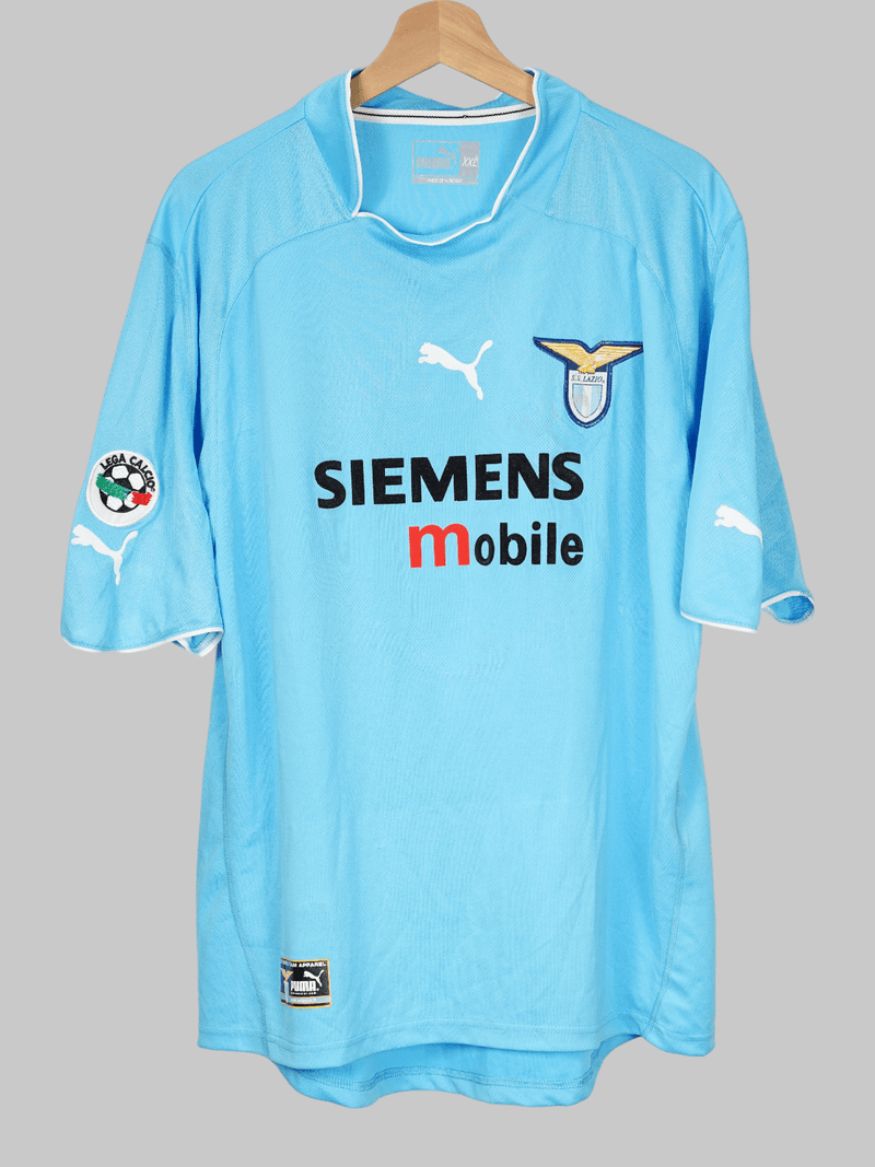 Lazio Home Shirt 2002/3 Stam 31 Match Worn/Issued (XXL)