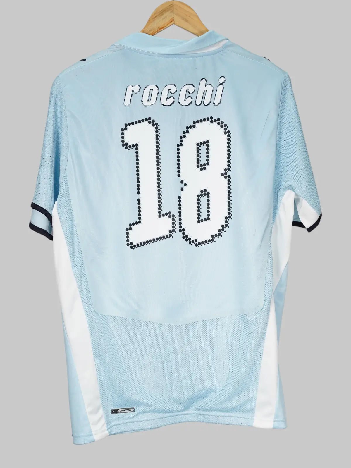 Lazio Home Shirt 2008/9 Rocchi 18 (M)