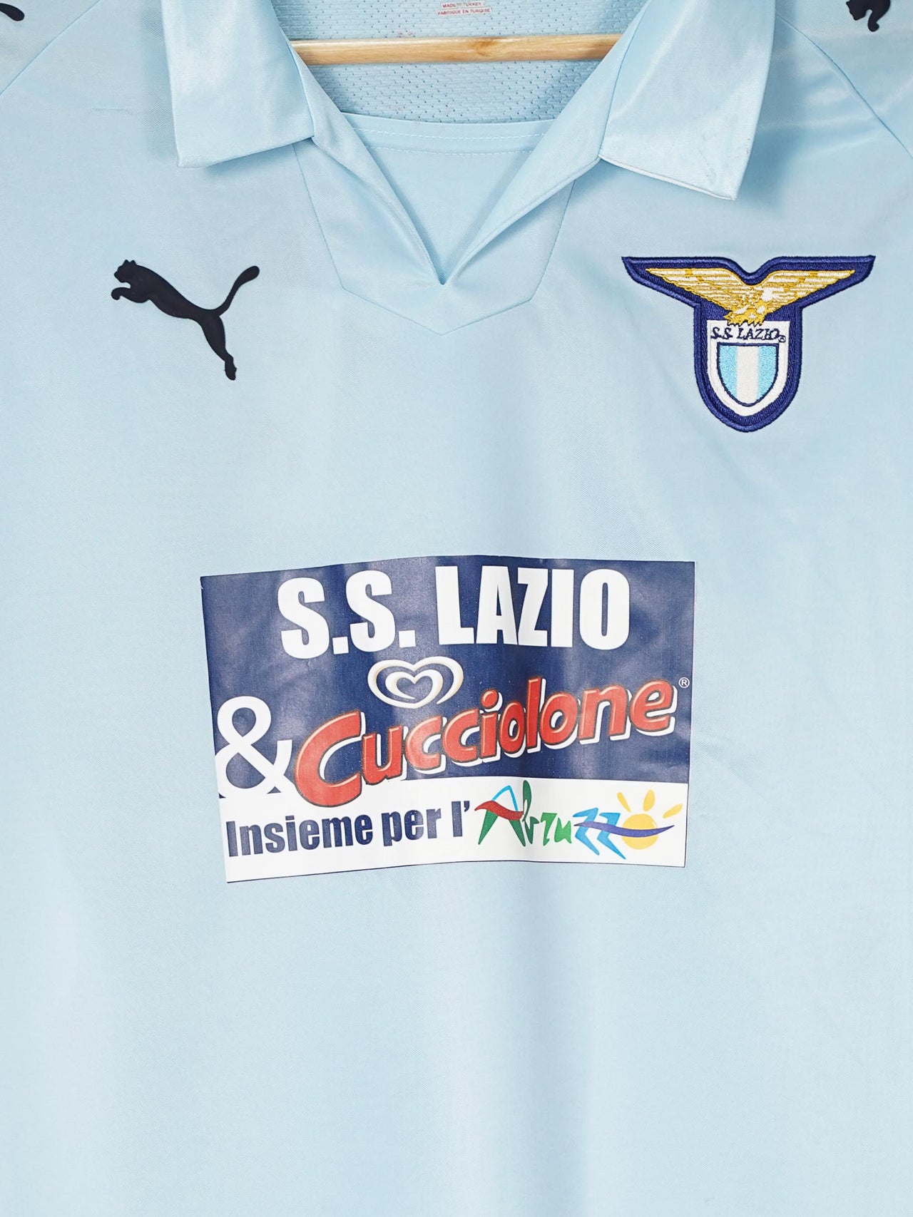 Lazio Home Shirt 2008/9 Rocchi 18 (M)