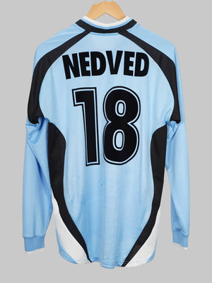 Lazio Home Shirt L/S 2000/1 Nedved 18 (L)