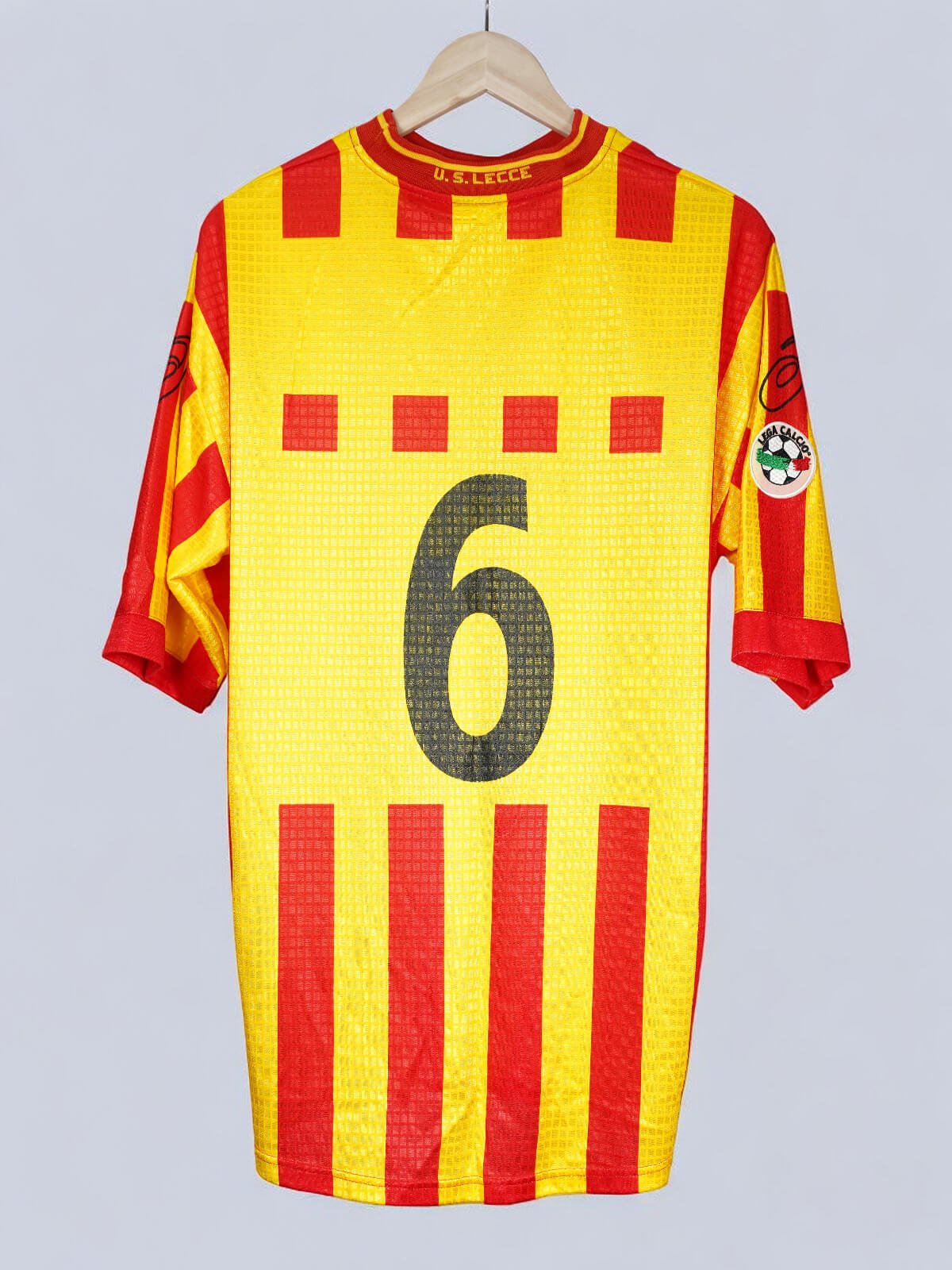 2000/01 Lecce #6 Maglia Home (XL) Asics | First11