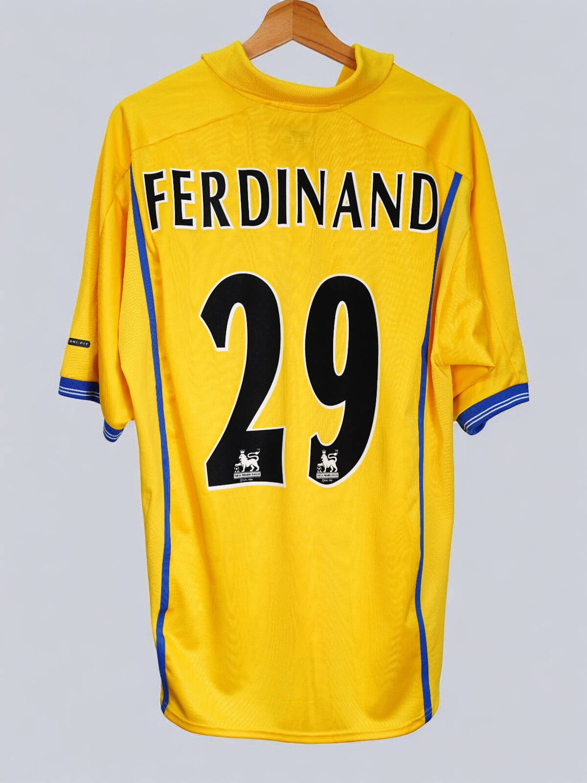 Leeds United Away Shirt 2000/2 Ferdinand 29 (L)