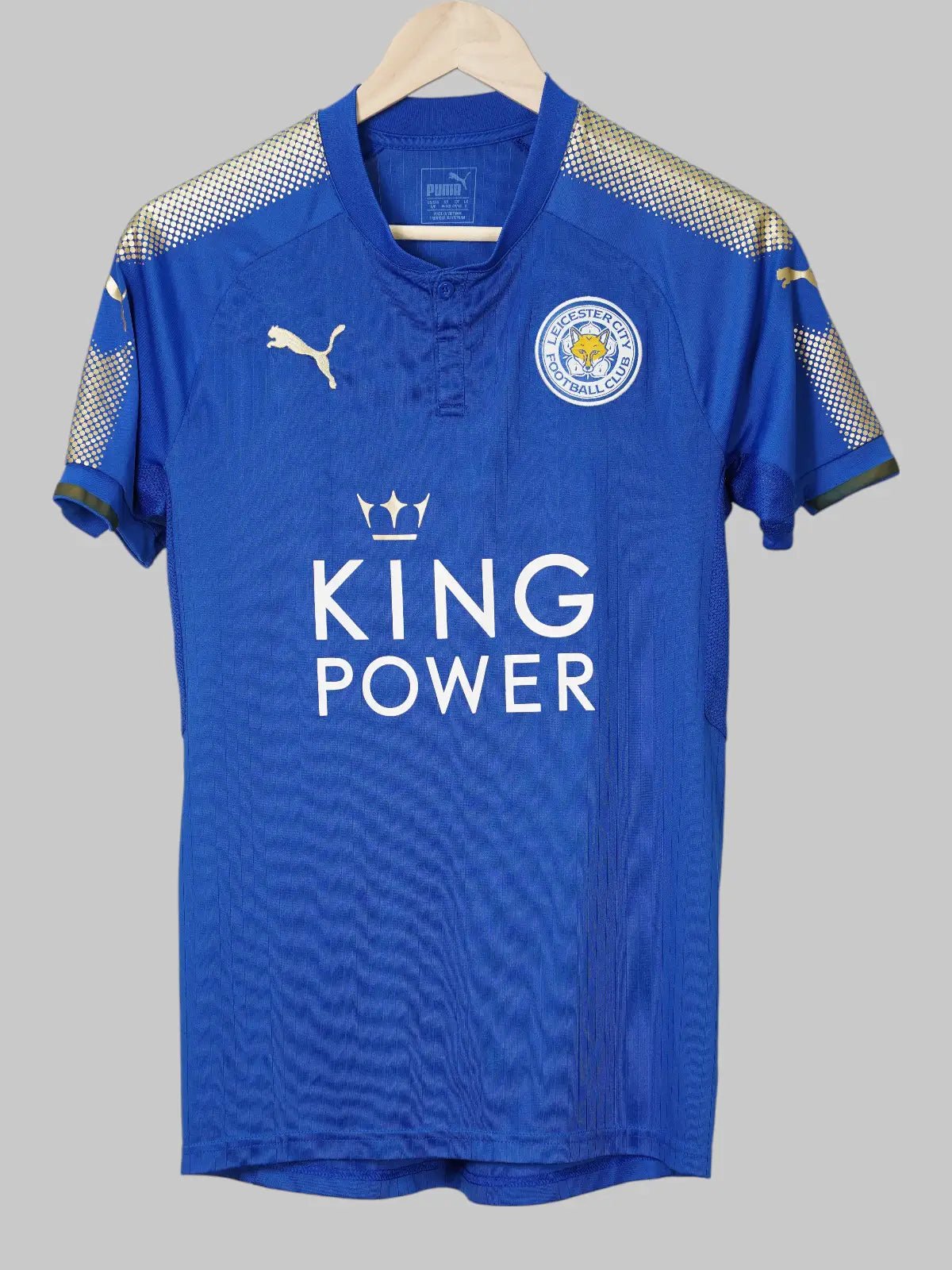 Leicester City 2017/18 Home Shirt (S)