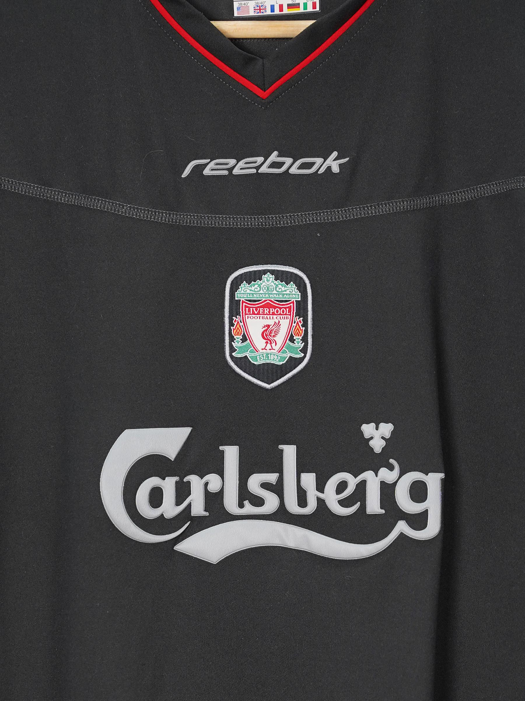 Liverpool Away Shirt 2002/3 Heskey 8 (L)