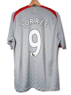 Liverpool Away Shirt 2008/9 Torres 9 (L)