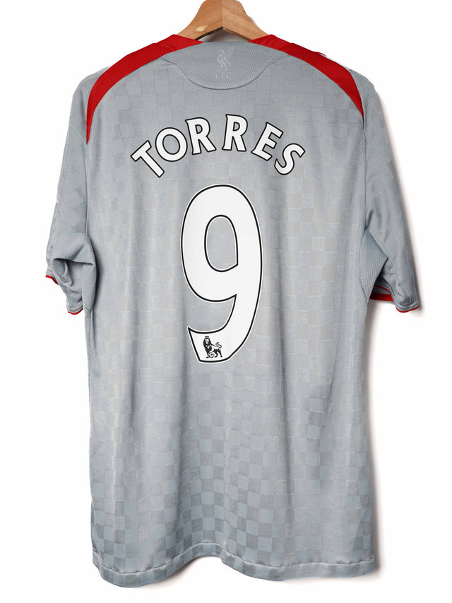 Liverpool Away Shirt 2008/9 Torres 9 (L)