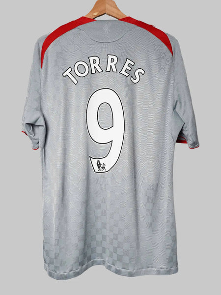 2008/09 Liverpool Torres #9 Away Shirt (L) Adidas | First11