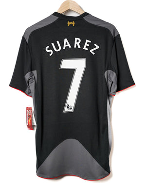 Liverpool Away Shirt 2012/13 Suarez 7 BNWT (L)