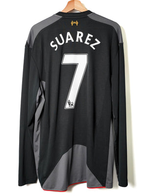 Liverpool Away Shirt 2012/13 Suarez 7 L/S (XXL)