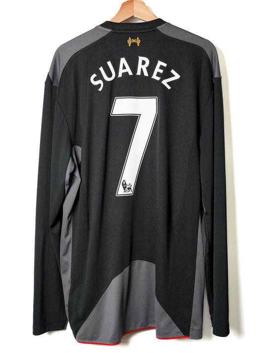 Liverpool Away Shirt 2012/13 Suarez 7 L/S (XXL)