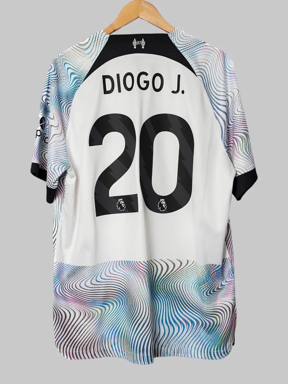 2022/23 Liverpool Diogo J. #20 Away Shirt (XL) Nike | First11