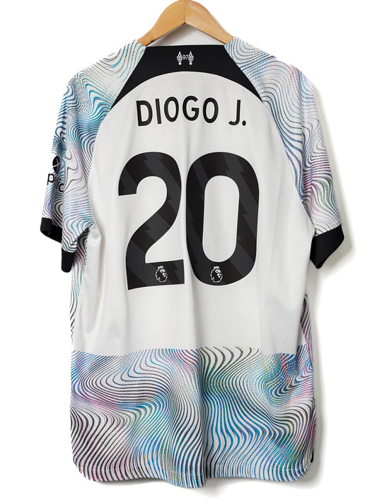 Liverpool Away Shirt 2022/23 Diogo J. (XL)