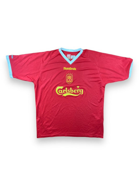 Liverpool European Home Shirt 2002/03 - 8/10 - XL