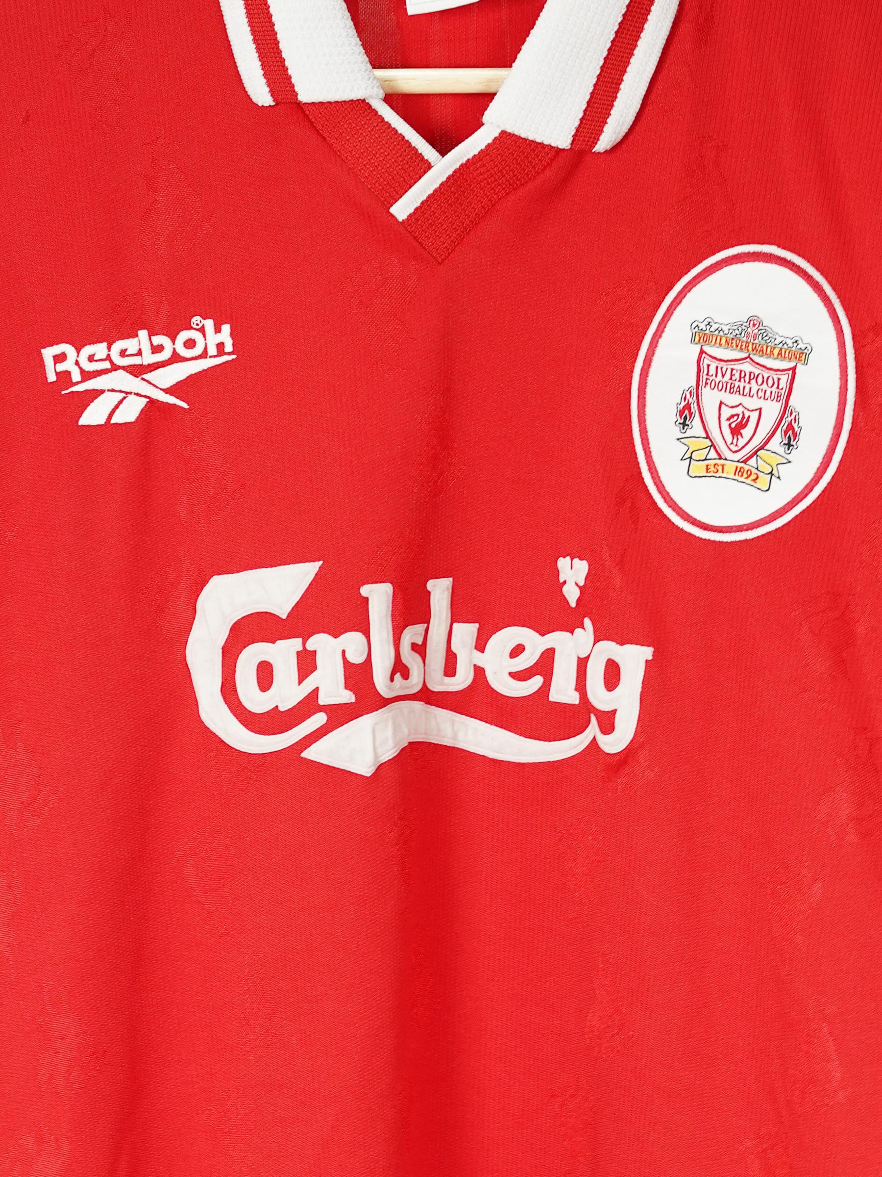 1996-98 Liverpool Fowler #9 Home Shirt (L) Reebok | First11
