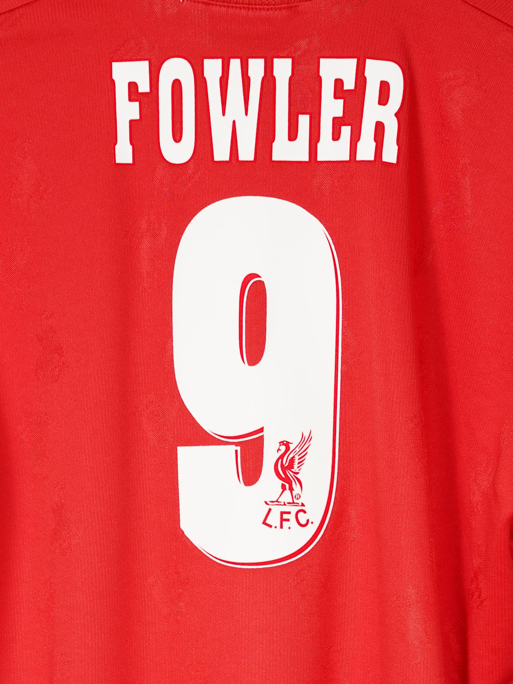 1996-98 Liverpool Fowler #9 Home Shirt (L) Reebok | First11