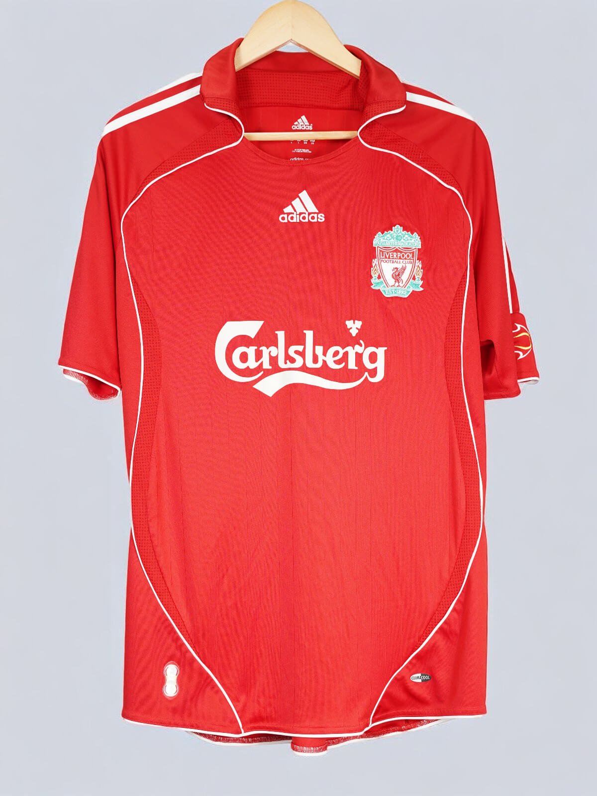 Liverpool Home Shirt 2007/8 Gerrard 8 (L)