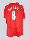 Camiseta de local del Liverpool 2007/8 Gerrard #8 (L)