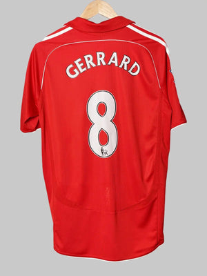 Liverpool Home Shirt 2007/8 Gerrard 8 (M)
