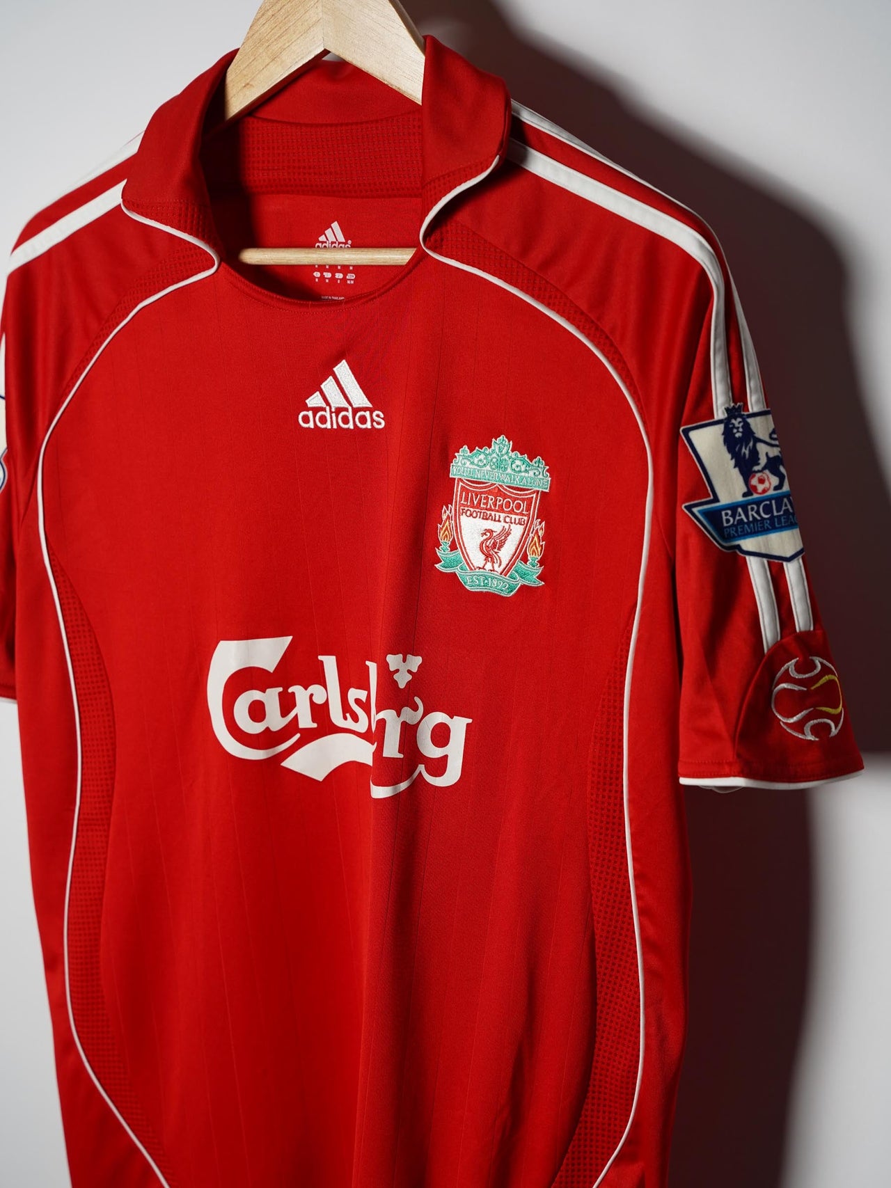 Liverpool Home Shirt 2007/8 Gerrard #8 (M)