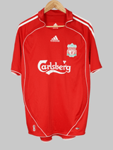 Liverpool Home Shirt 2007/8 (M) Gerrard 8