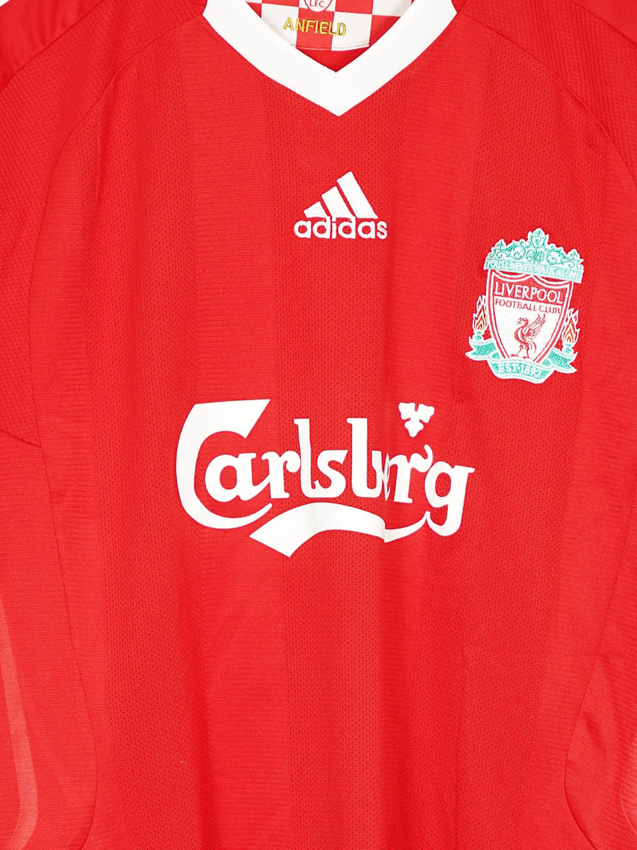 Liverpool Home Shirt 2008 - 10 Kuyt 18 (XL)