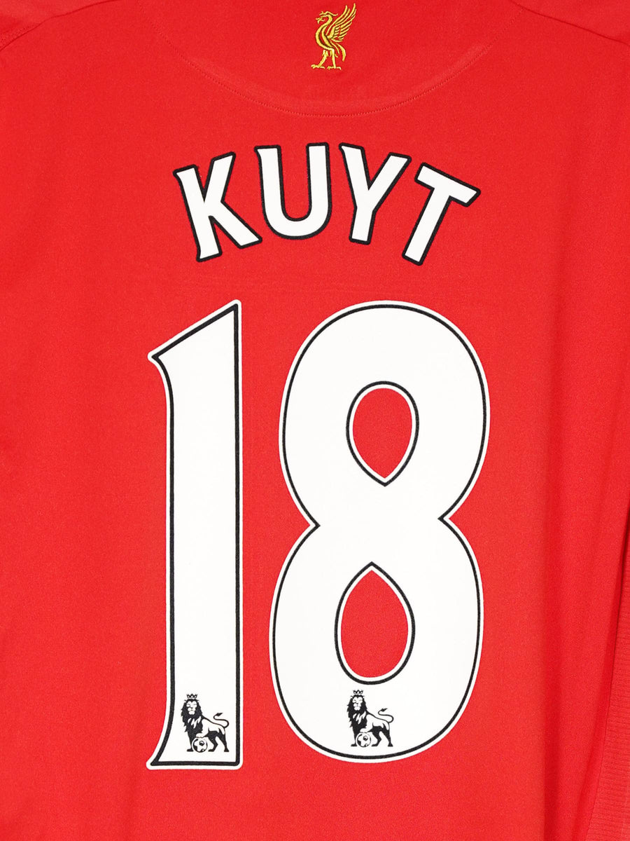 Liverpool Home Shirt 2008 - 10 Kuyt 18 (XL)