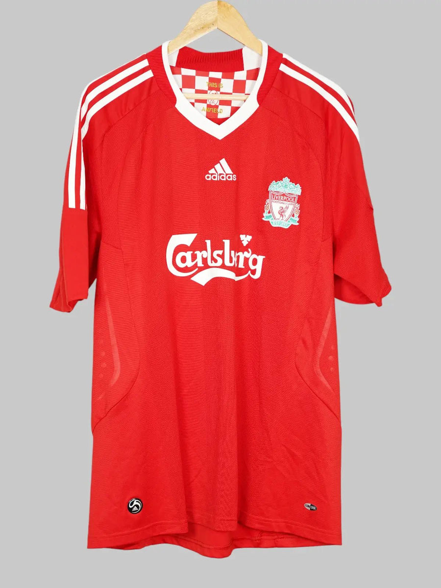 Liverpool Home Shirt 2008 - 10 Kuyt 18 (XL)